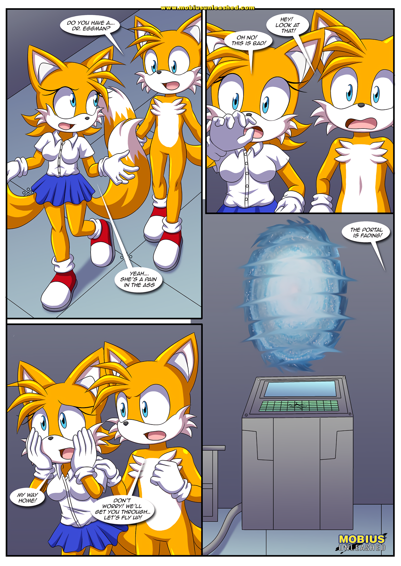 Go Fuck Yourself, Tails porn comic picture 14