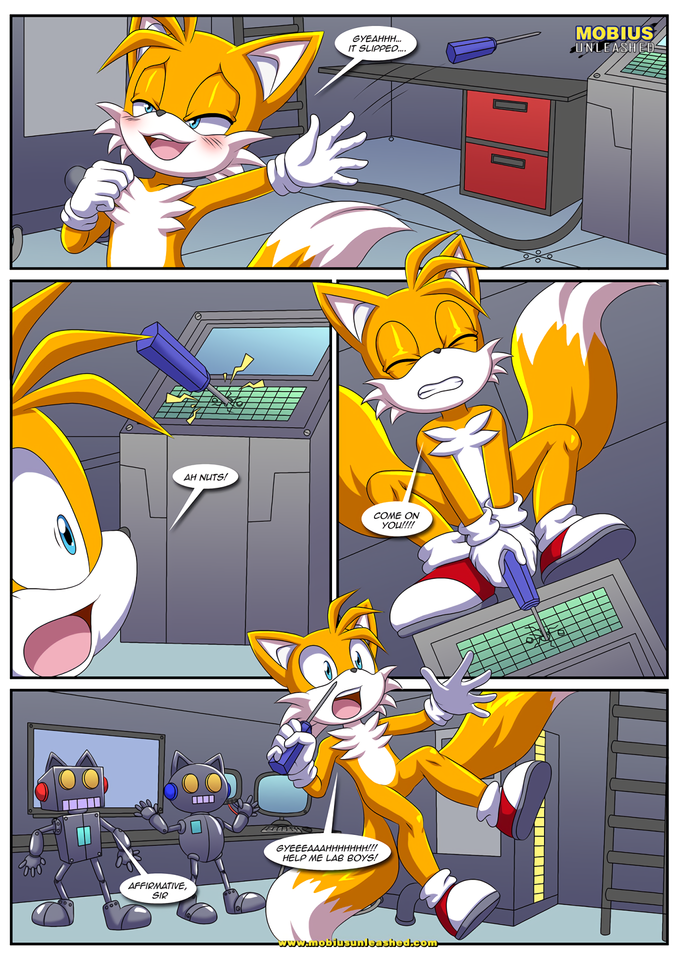 Go Fuck Yourself, Tails porn comic picture 3