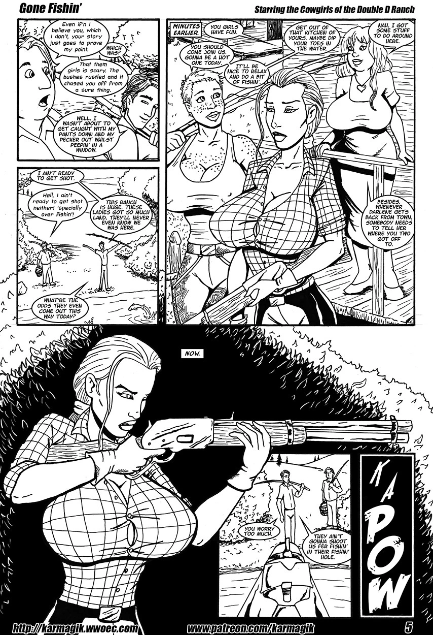 Gone Fishin porn comic picture 6