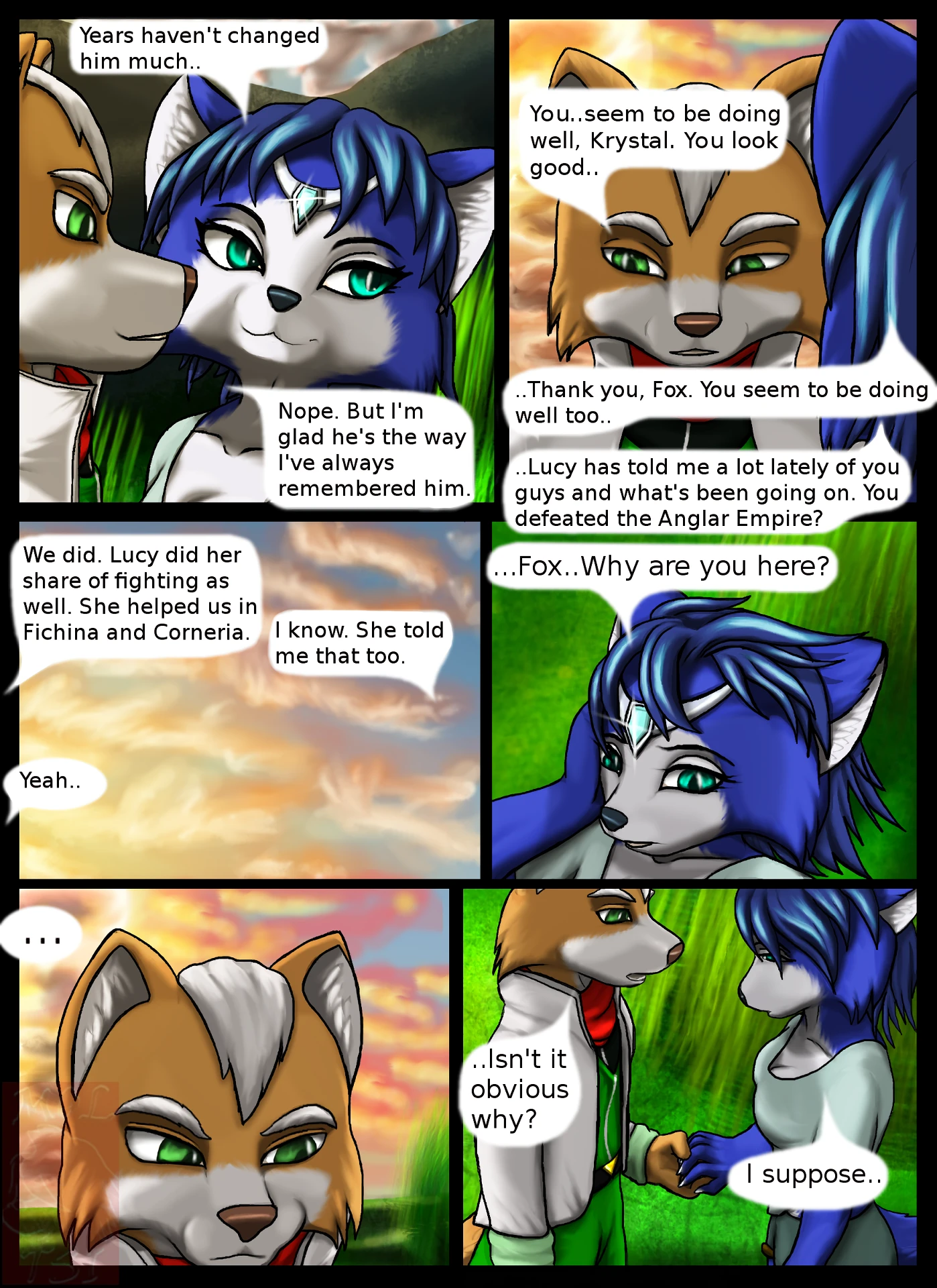 Good Bye Star Fox porn comic picture 11
