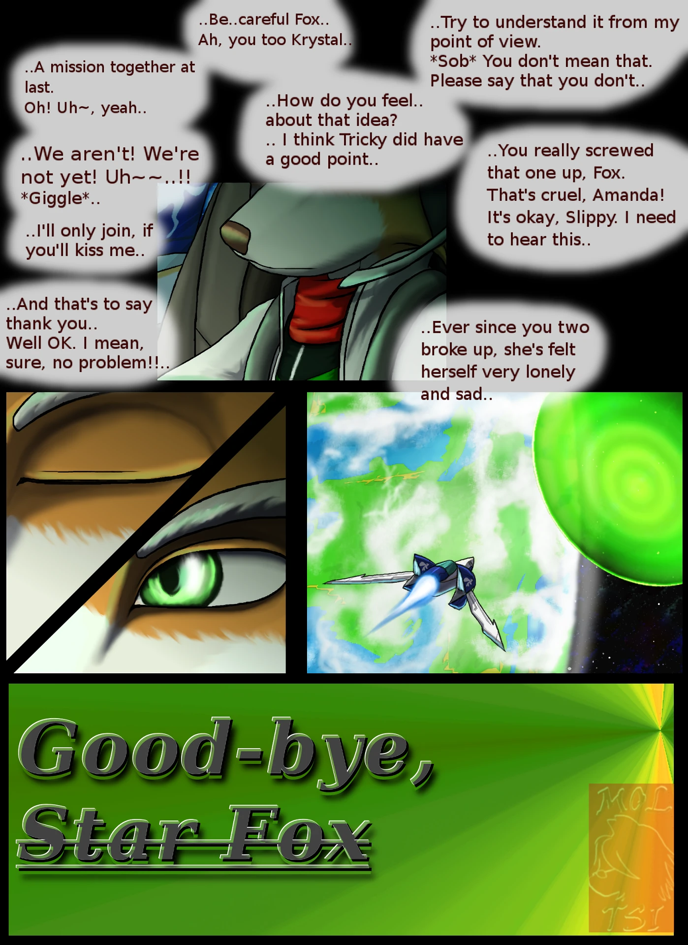 Good Bye Star Fox porn comic picture 4