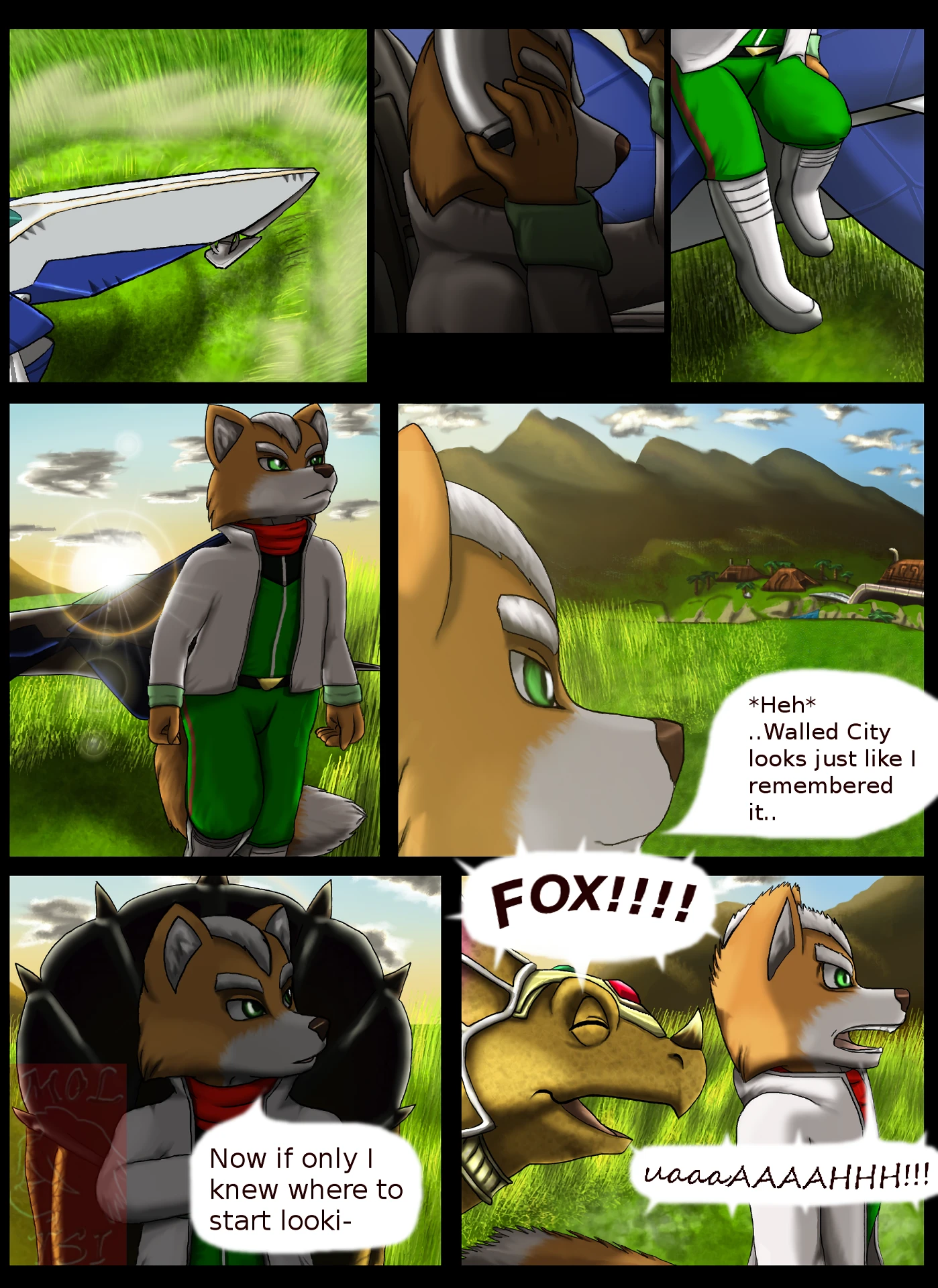 Good Bye Star Fox porn comic picture 7