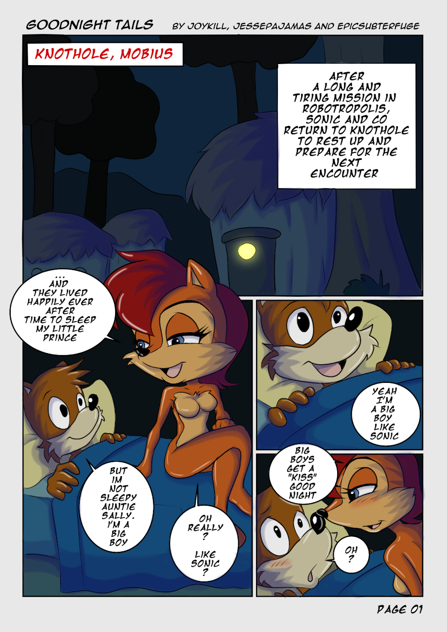 Goodnight Tails porn comic picture 1