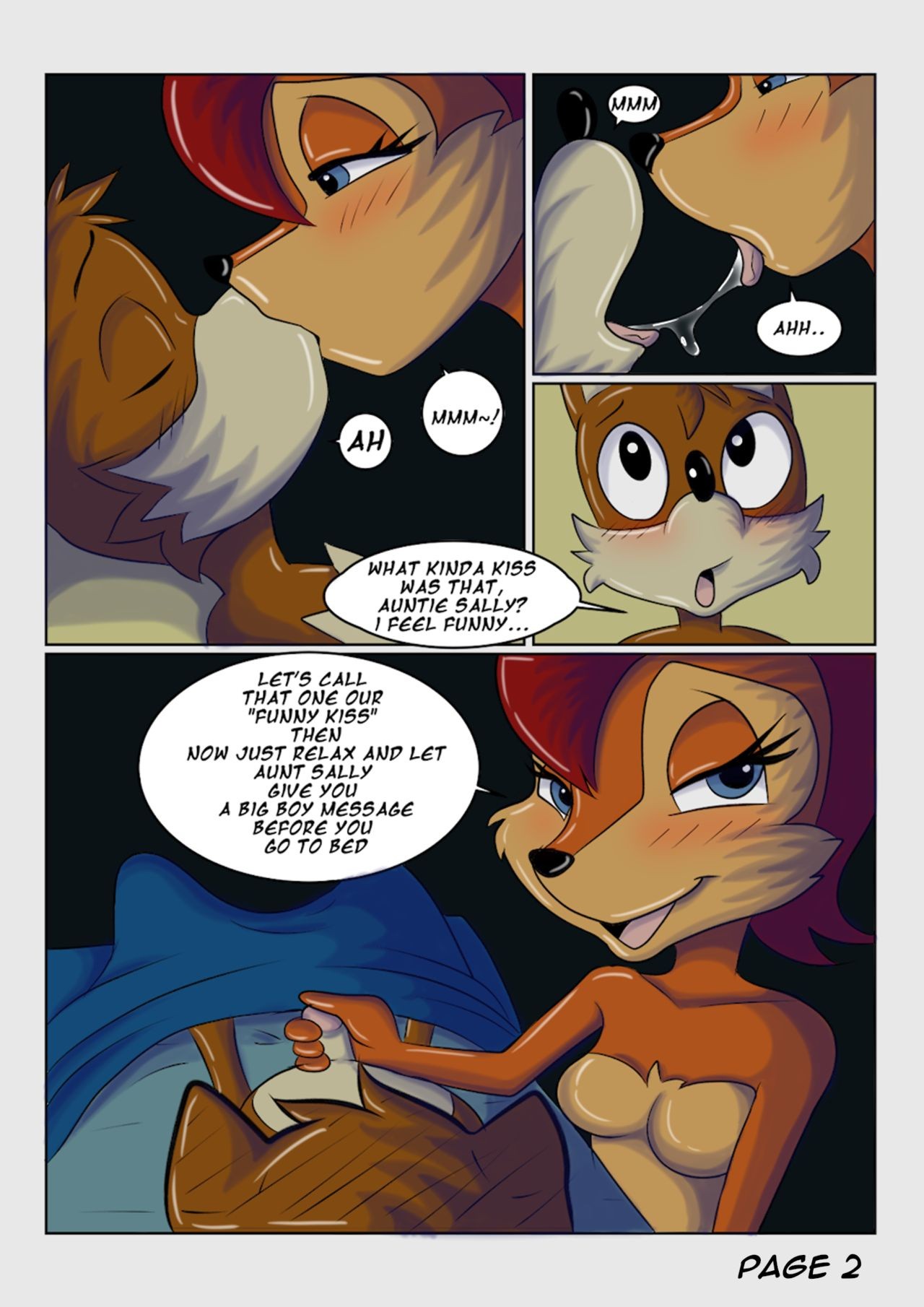 Goodnight Tails porn comic picture 2