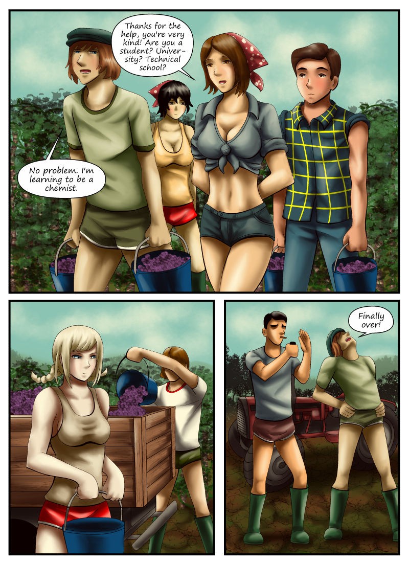 Greetings from the Summer Camp porn comic picture 4