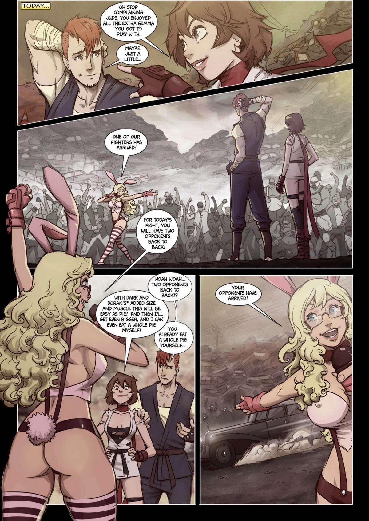 Growfighter One porn comic picture 11
