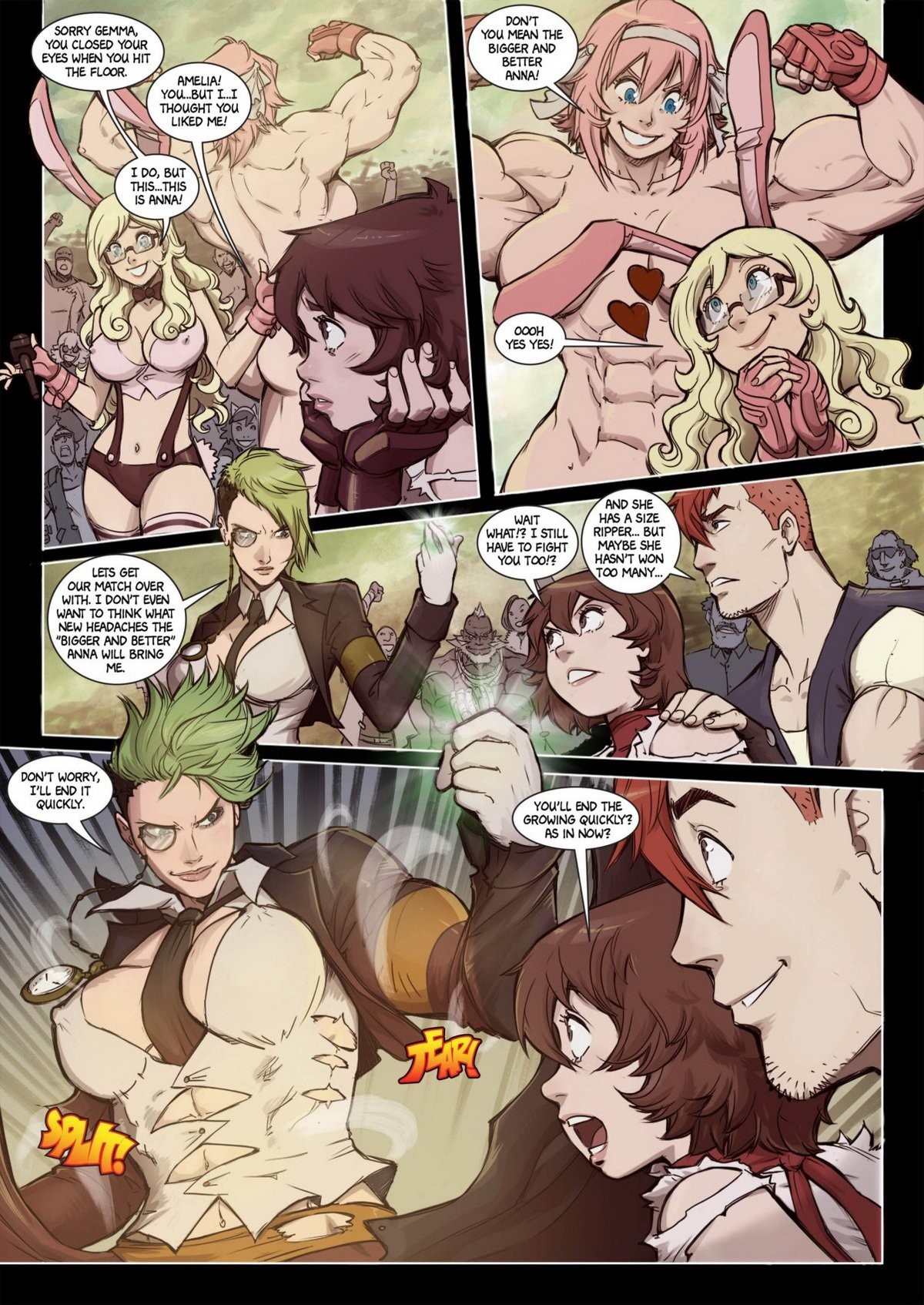 Growfighter One porn comic picture 19