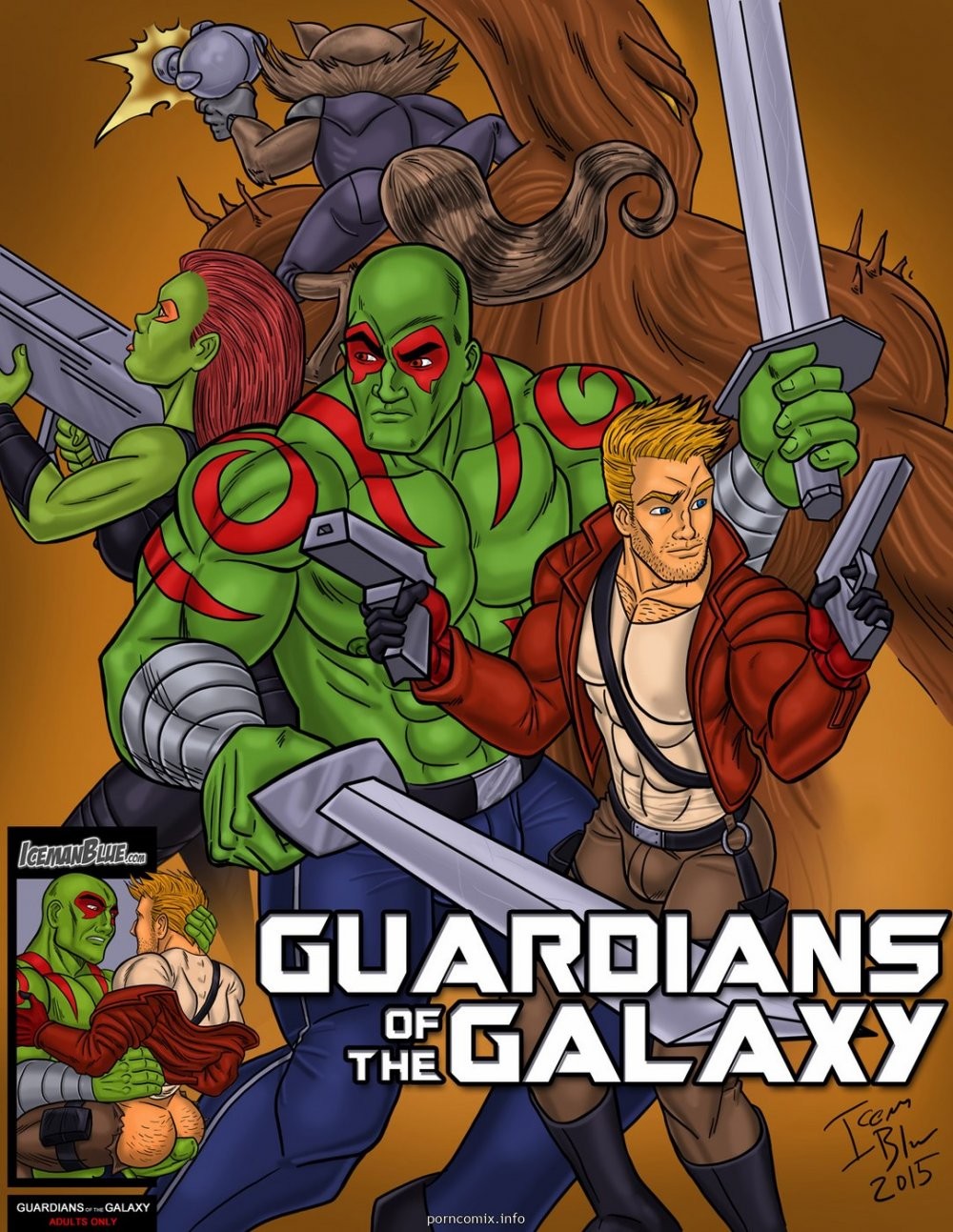 Guardians of the Galaxy porn comic picture 1