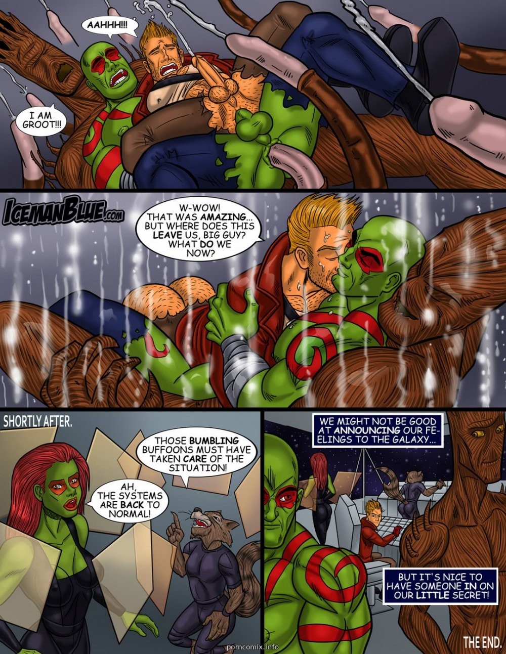 Guardians of the Galaxy porn comic picture 11