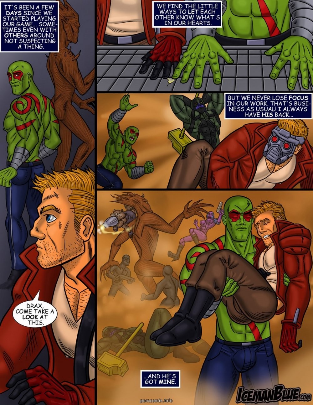 Guardians of the Galaxy porn comic picture 5