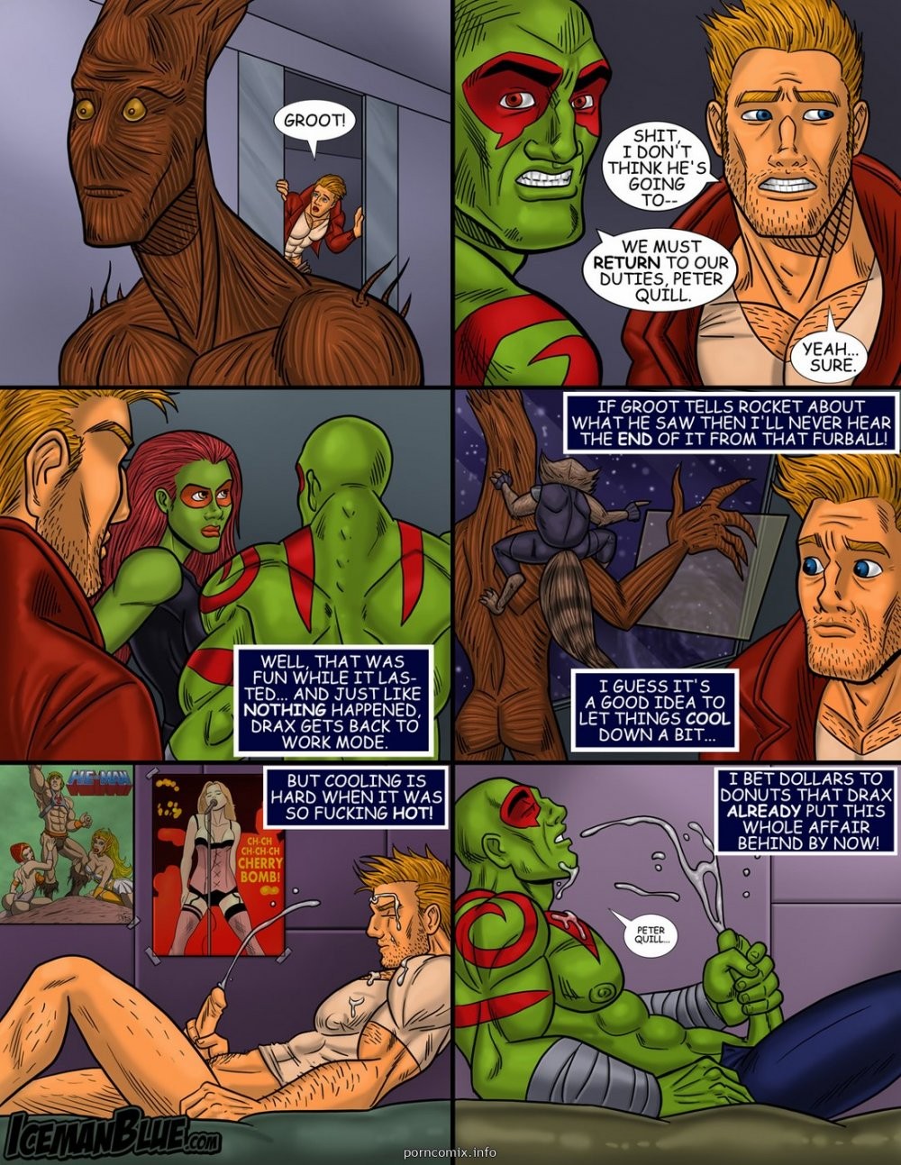Guardians of the Galaxy porn comic picture 7
