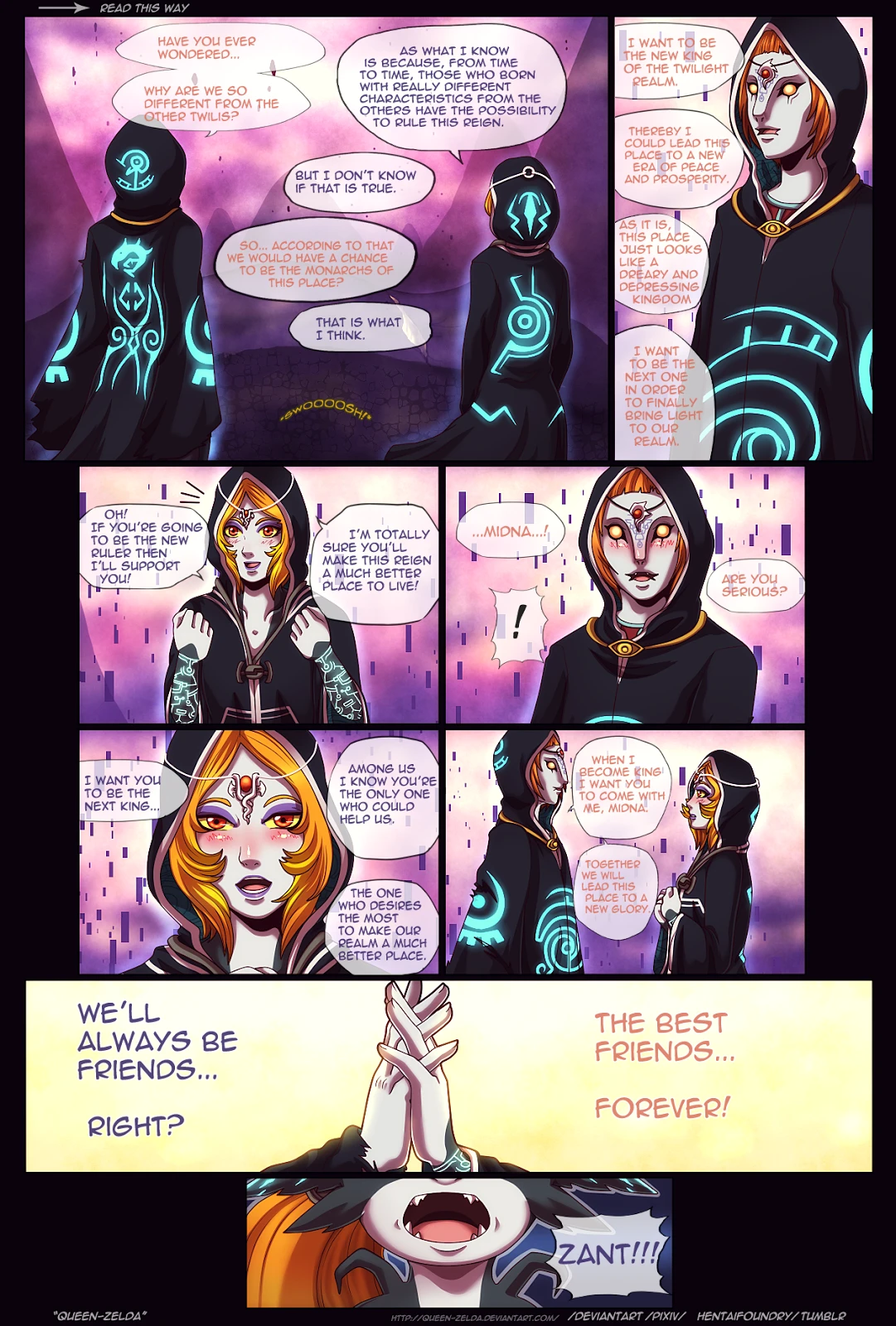 Hail to the Princess porn comic picture 9