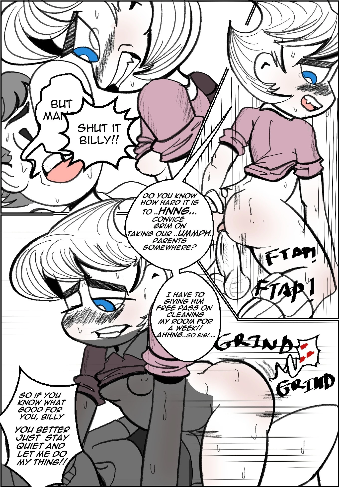Handy Mandy porn comic picture 18