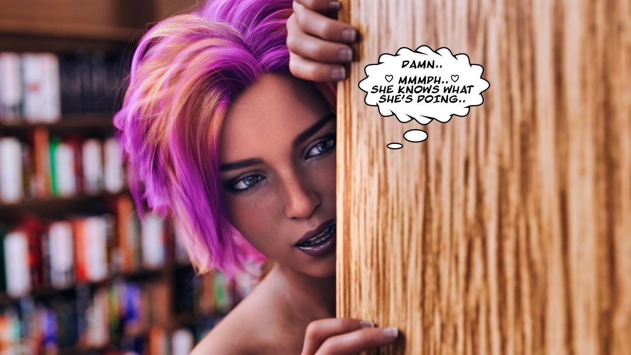 Hanna Rediscovers The Library porn comic picture 32