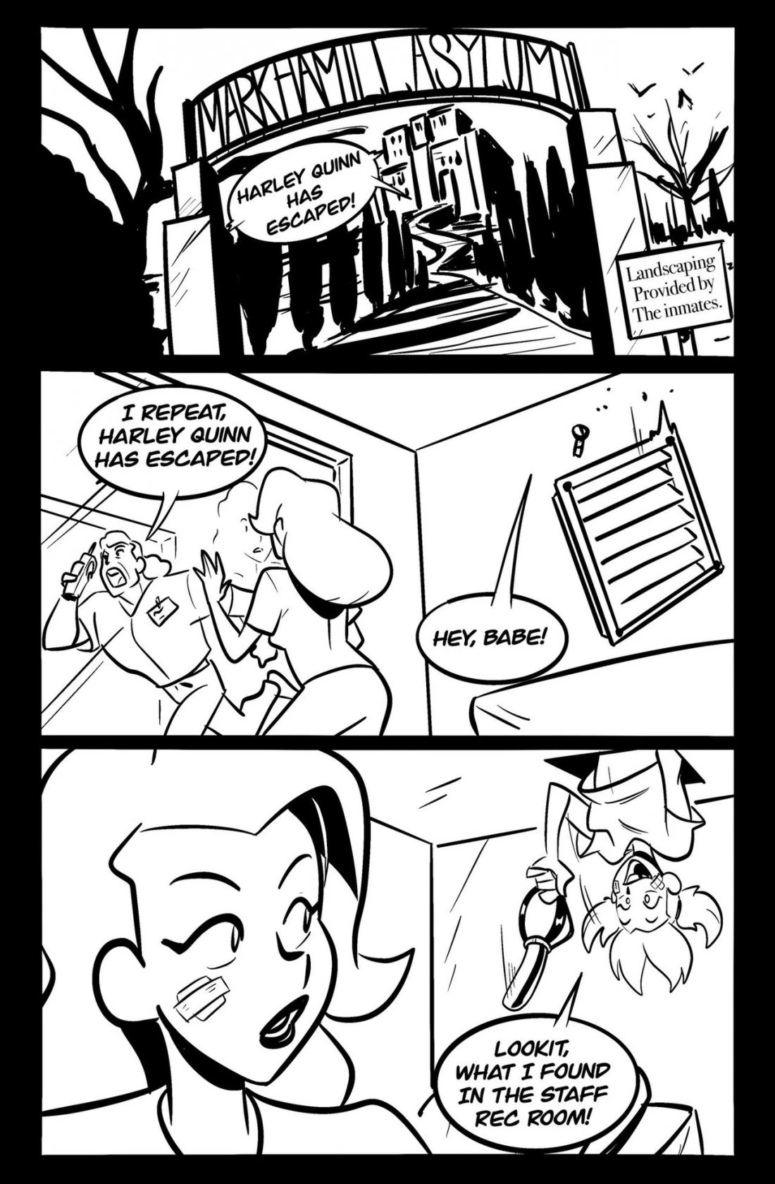 Harley/Ivy: Getaway porn comic picture 11