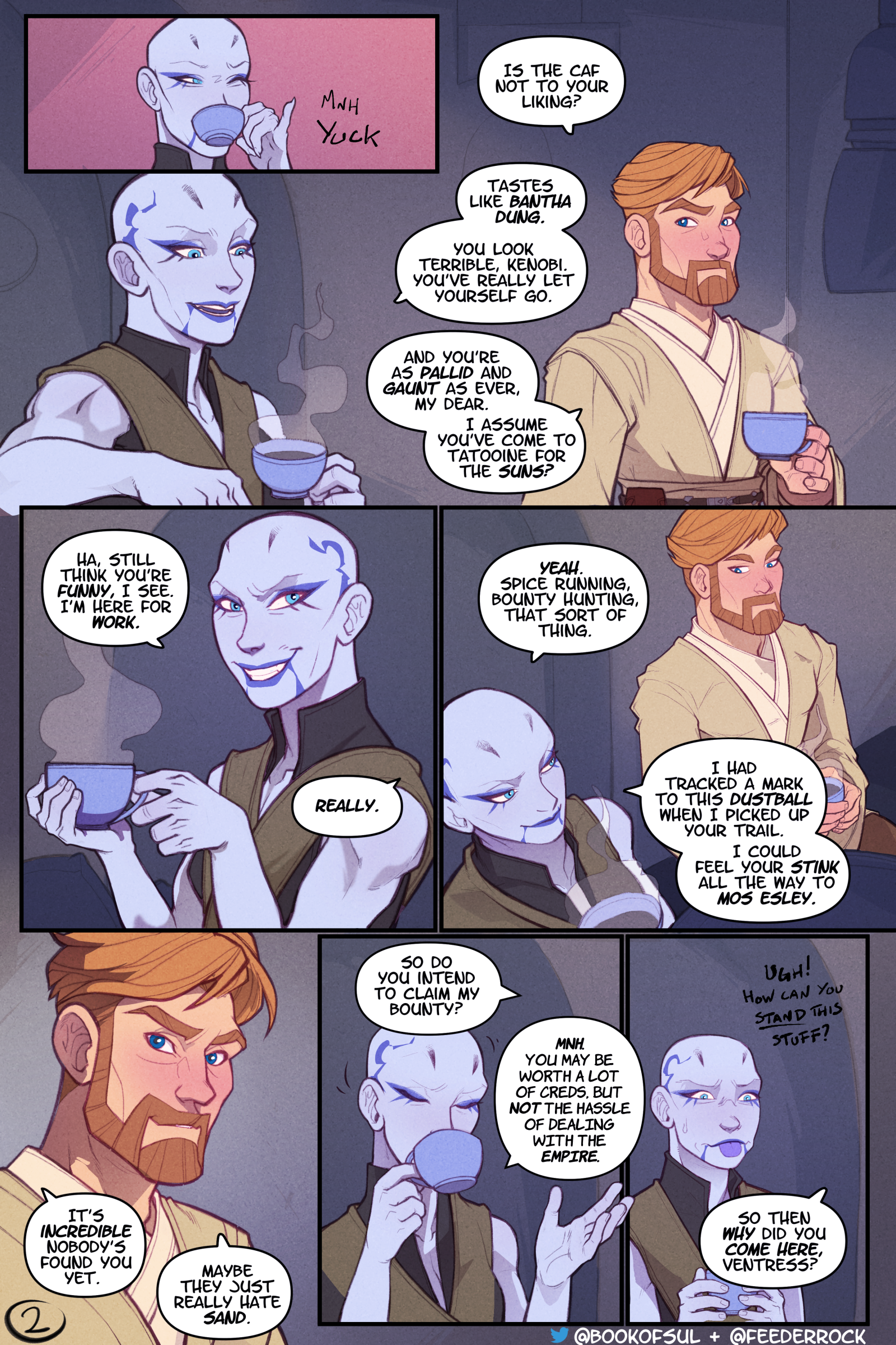 Hello There A Star Wars Story porn comic picture 2