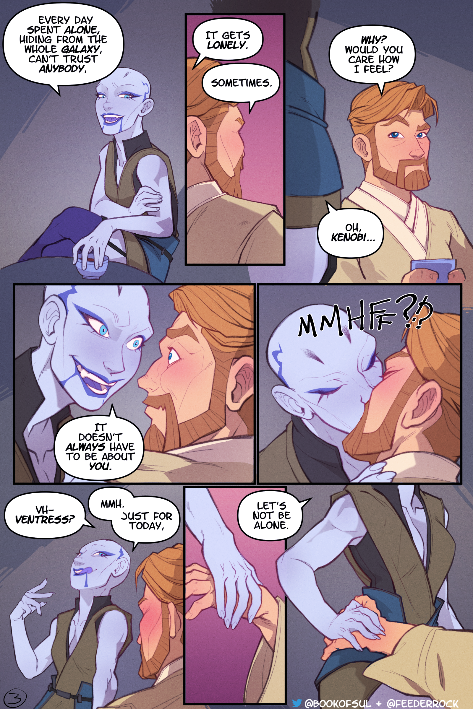 Hello There A Star Wars Story porn comic picture 3