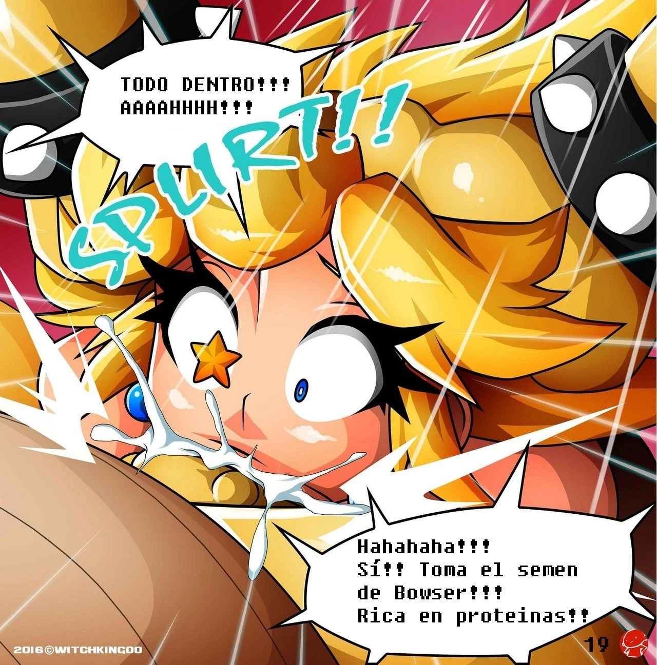 Help Me Mario! The Prequel porn comic picture 19