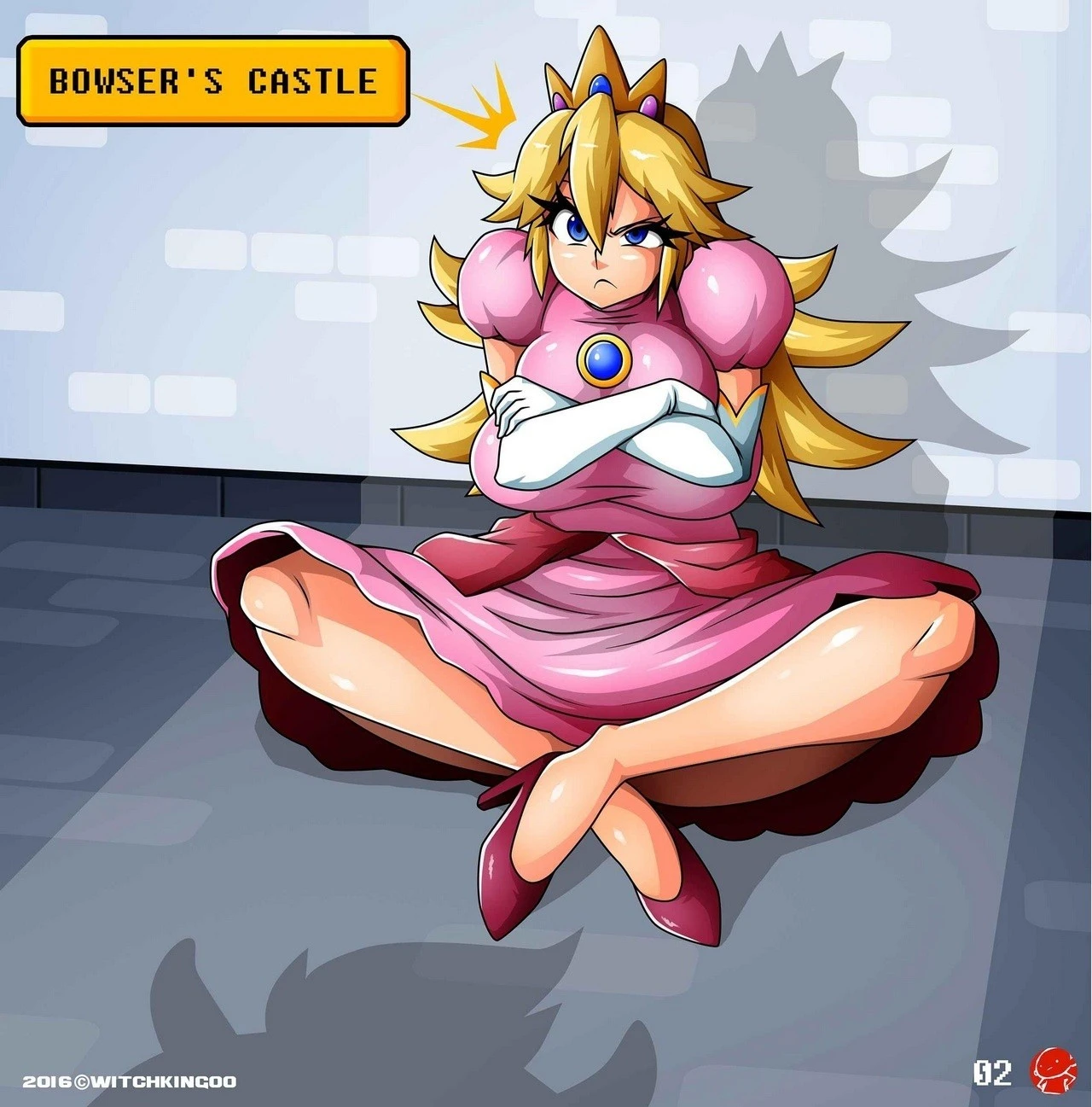 Help Me Mario! The Prequel porn comic picture 2