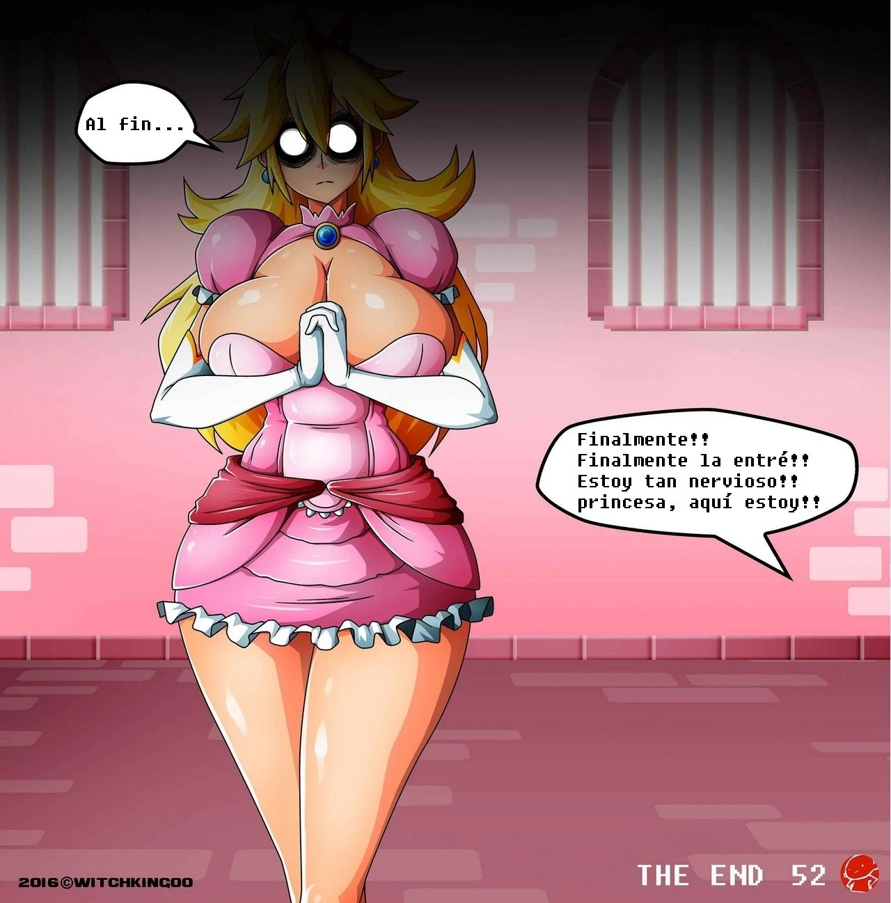 Help Me Mario! The Prequel porn comic picture 52