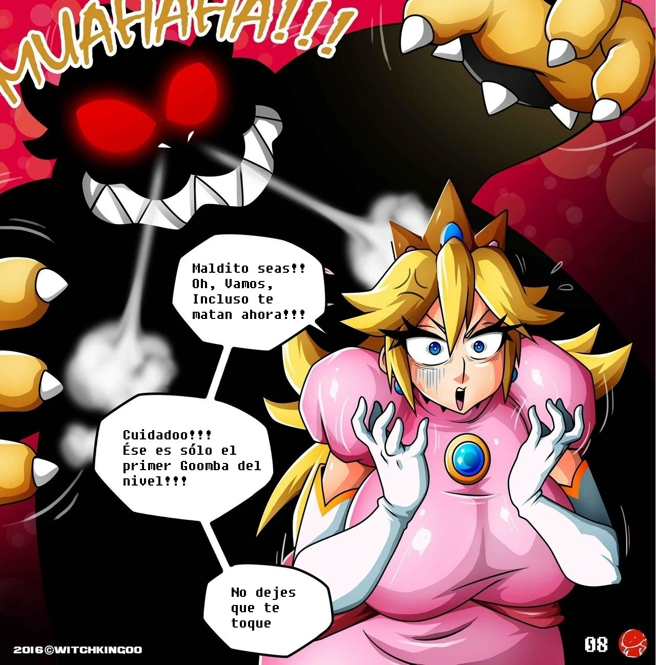 Help Me Mario! The Prequel porn comic picture 8