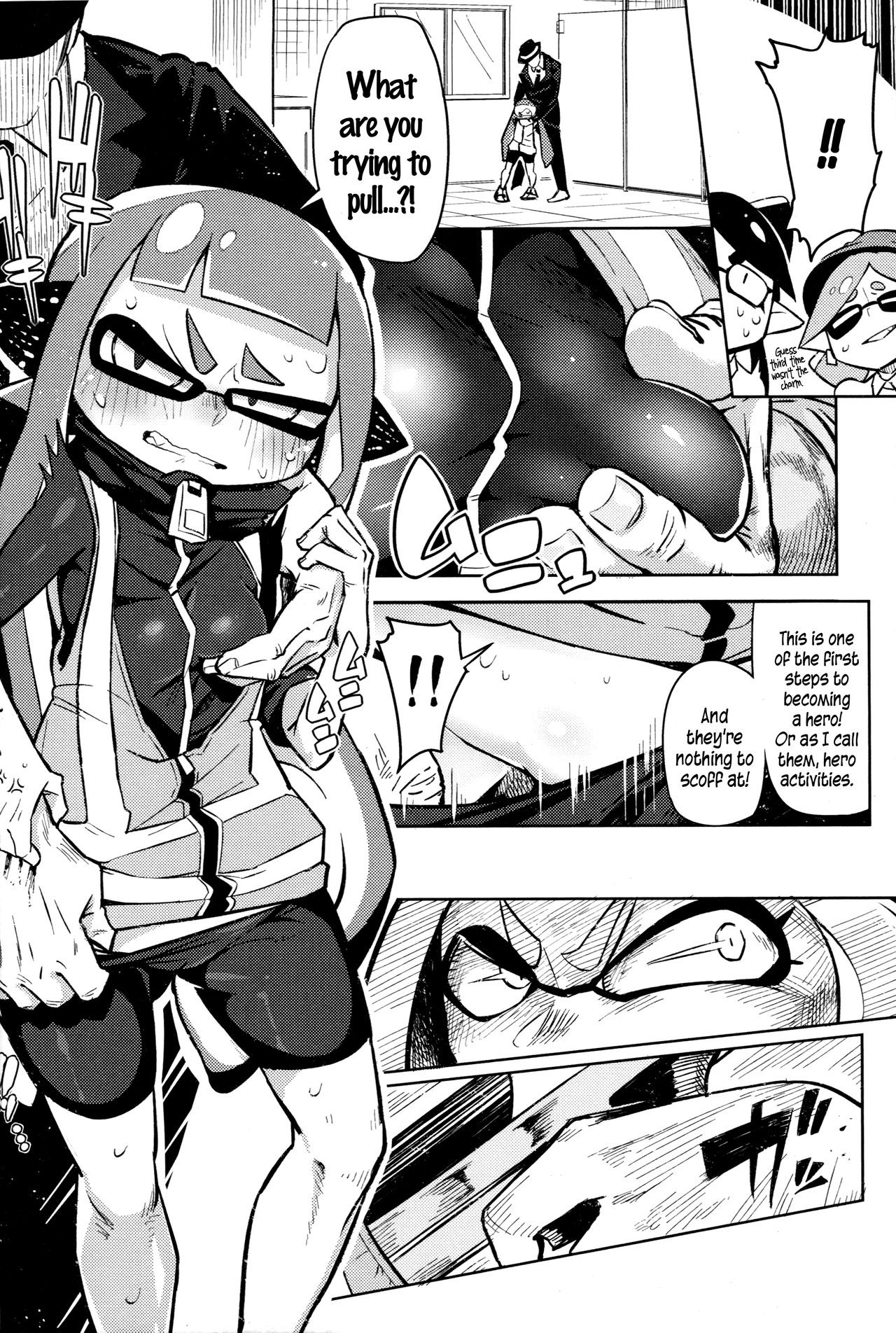 Hero by a Hair's Breadth hentai manga picture 8