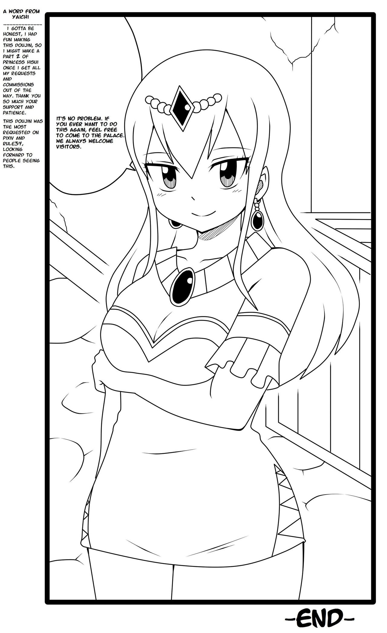 Hisui's Royal Treatment porn comic picture 10