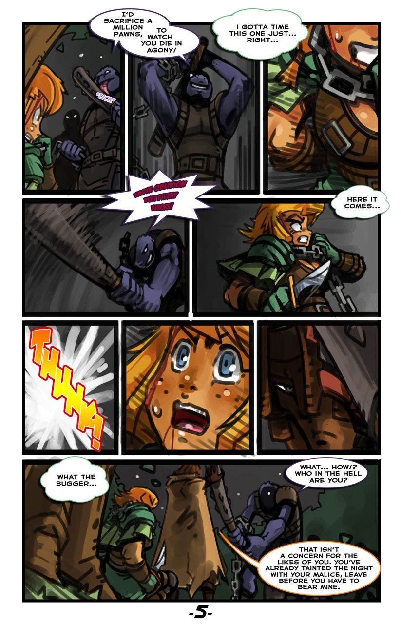 Holy Knight Nadia - Cheska the Mighty porn comic picture 6