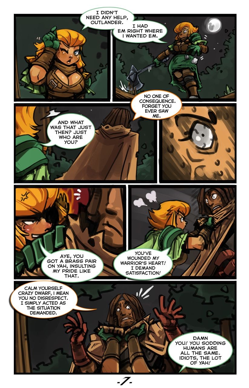 Holy Knight Nadia - Cheska the Mighty porn comic picture 8