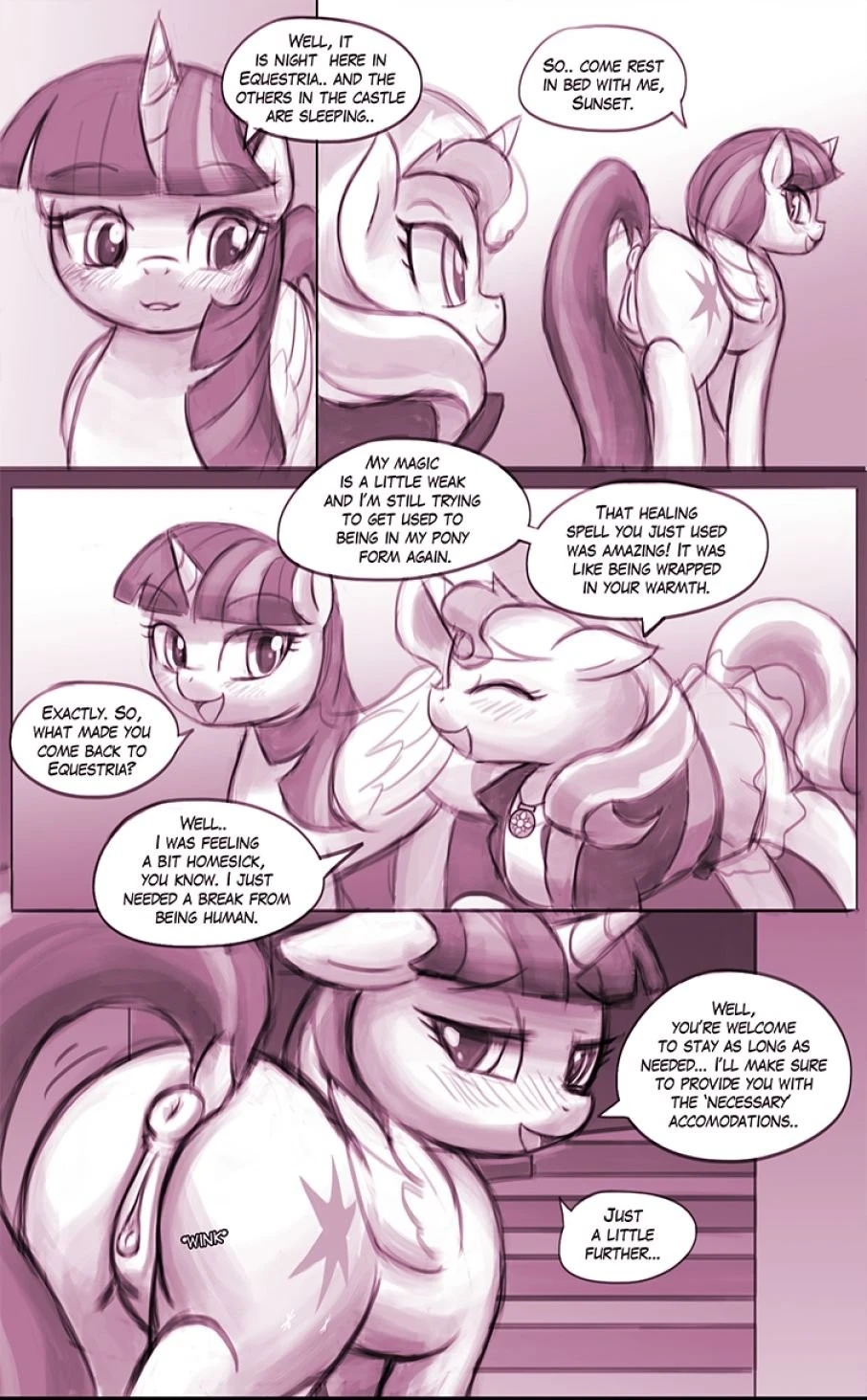Homesick porn comic picture 11