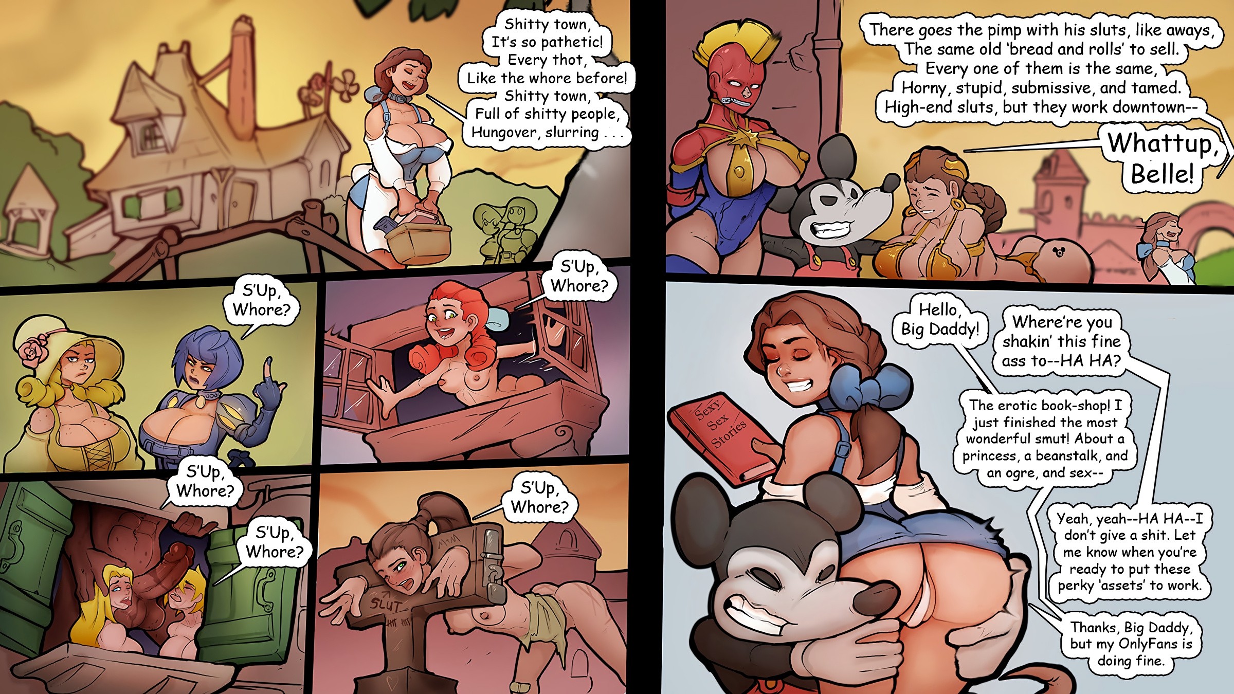 House of Mouse porn comic picture 9