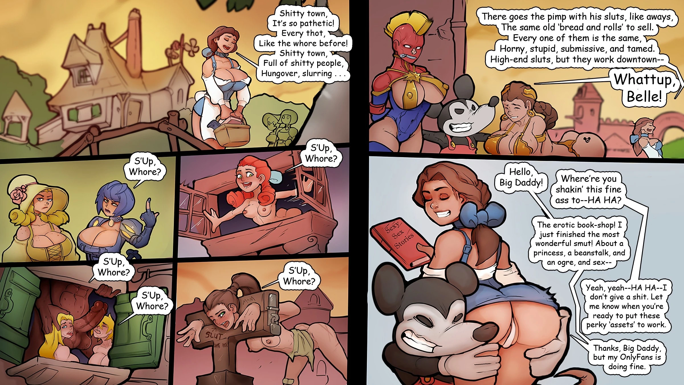 House of Mouse porn comic picture 9