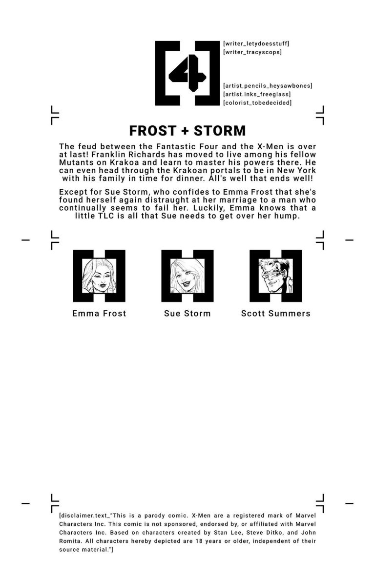 House of XXX - Frost + Storm porn comic picture 2