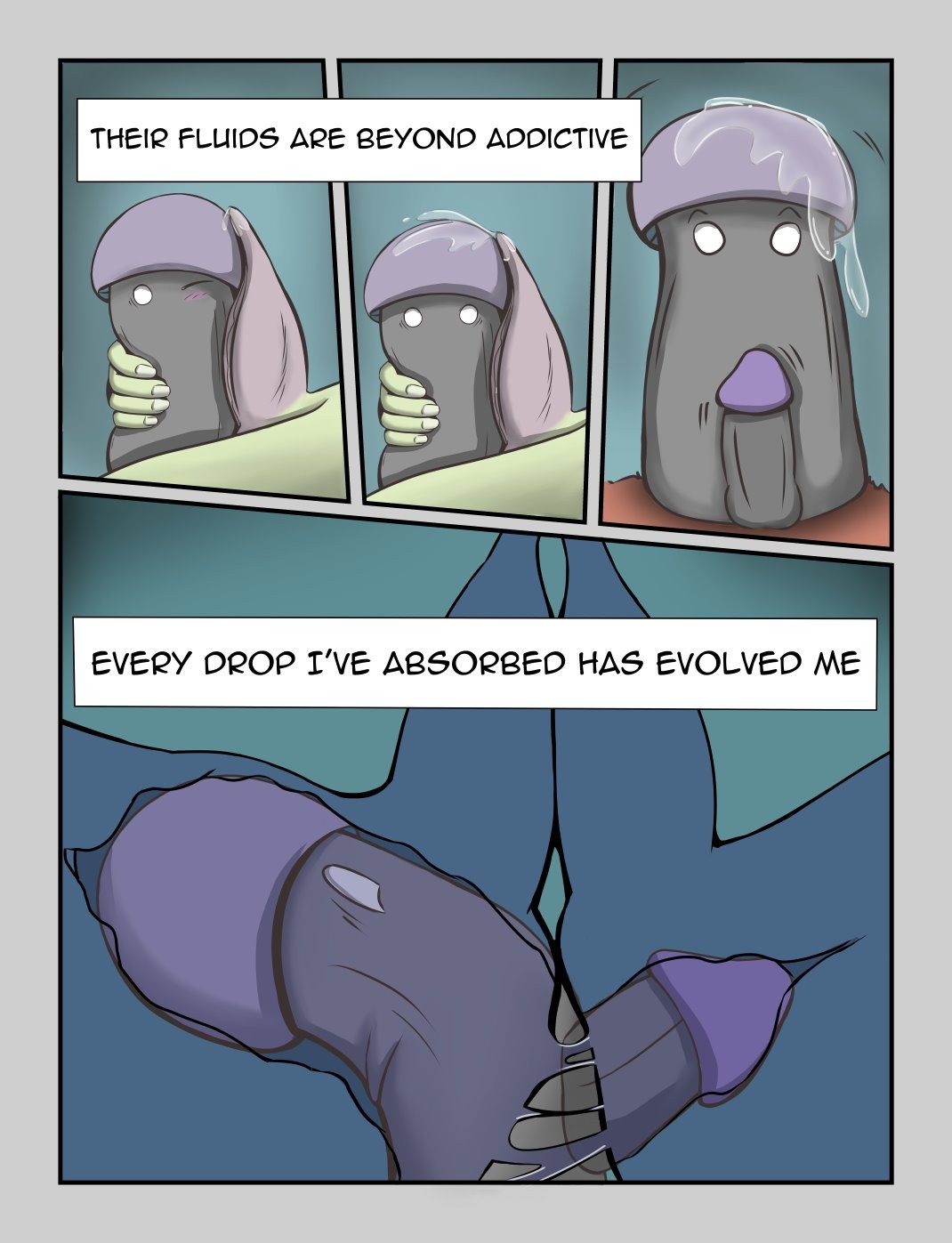 I was reincarnated as a mushroom! porn comic picture 14