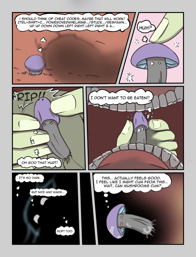 I was reincarnated as a mushroom! porn comic picture 4