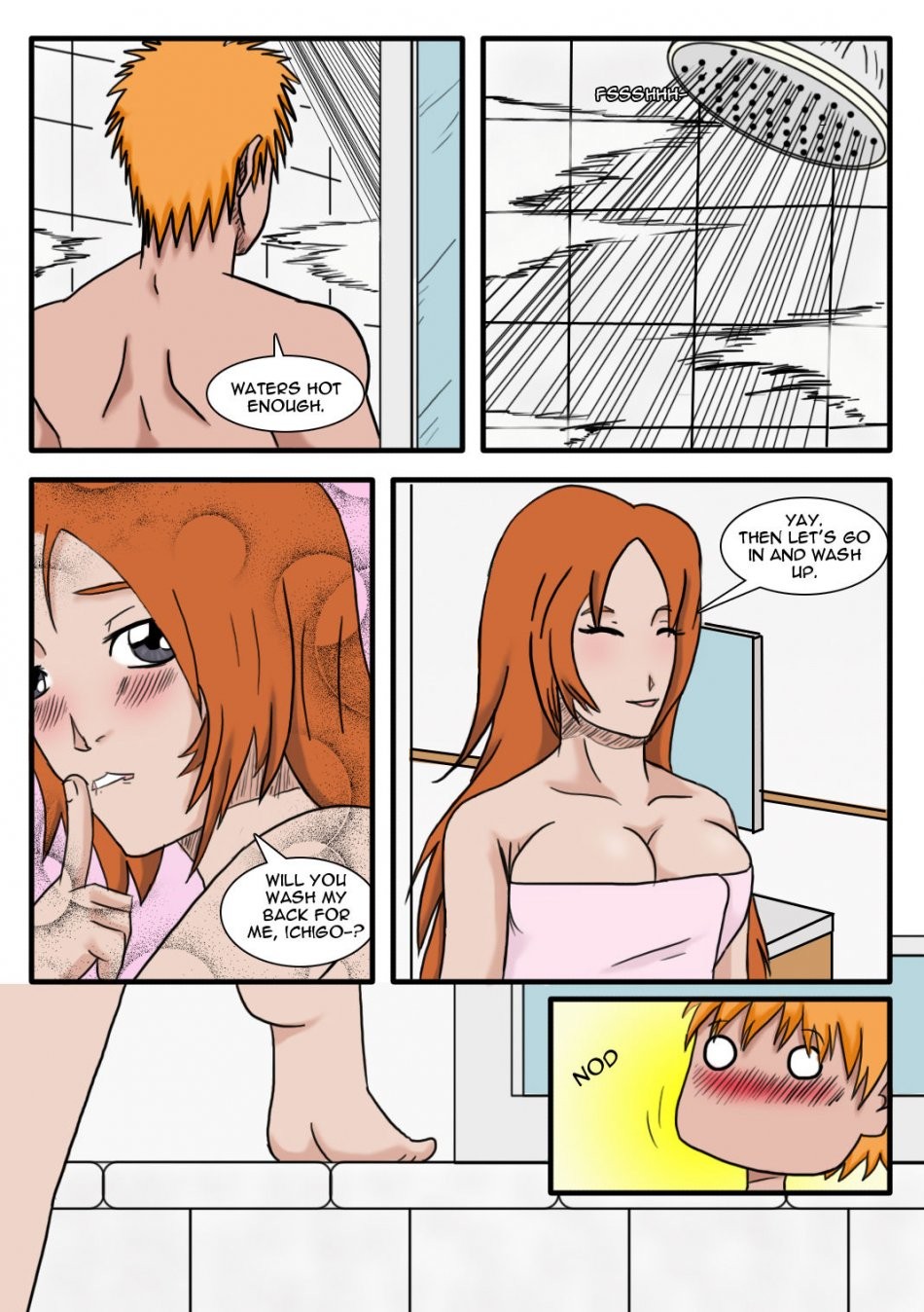 IchiHime - Second Night porn comic picture 5