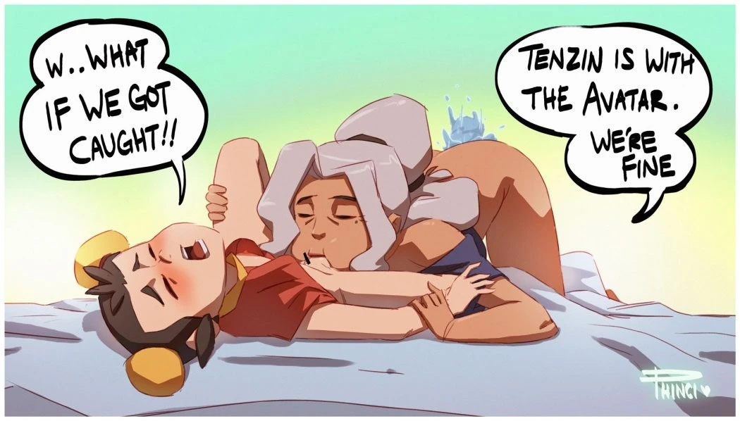 Ikki x Kya porn comic picture 1