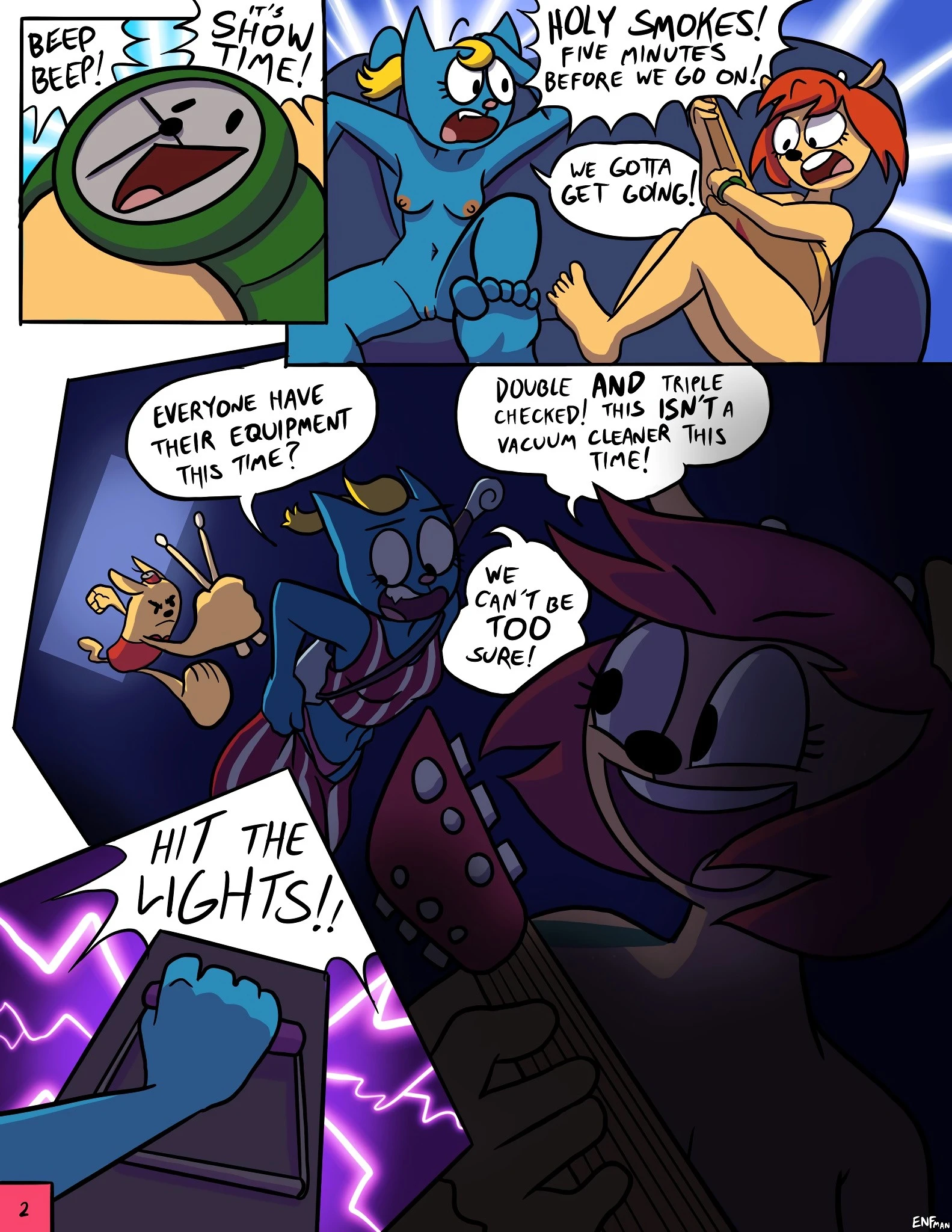 In a Jam porn comic picture 3