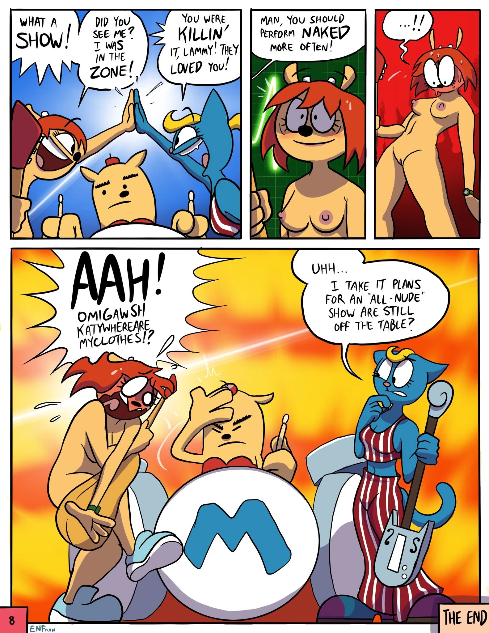 In a Jam porn comic picture 9