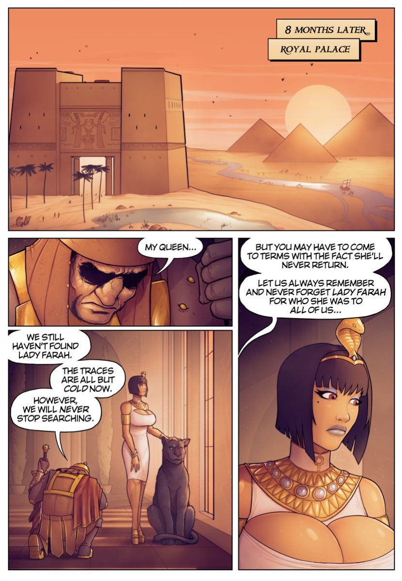 In the Shadow of Anubis porn comic picture 14