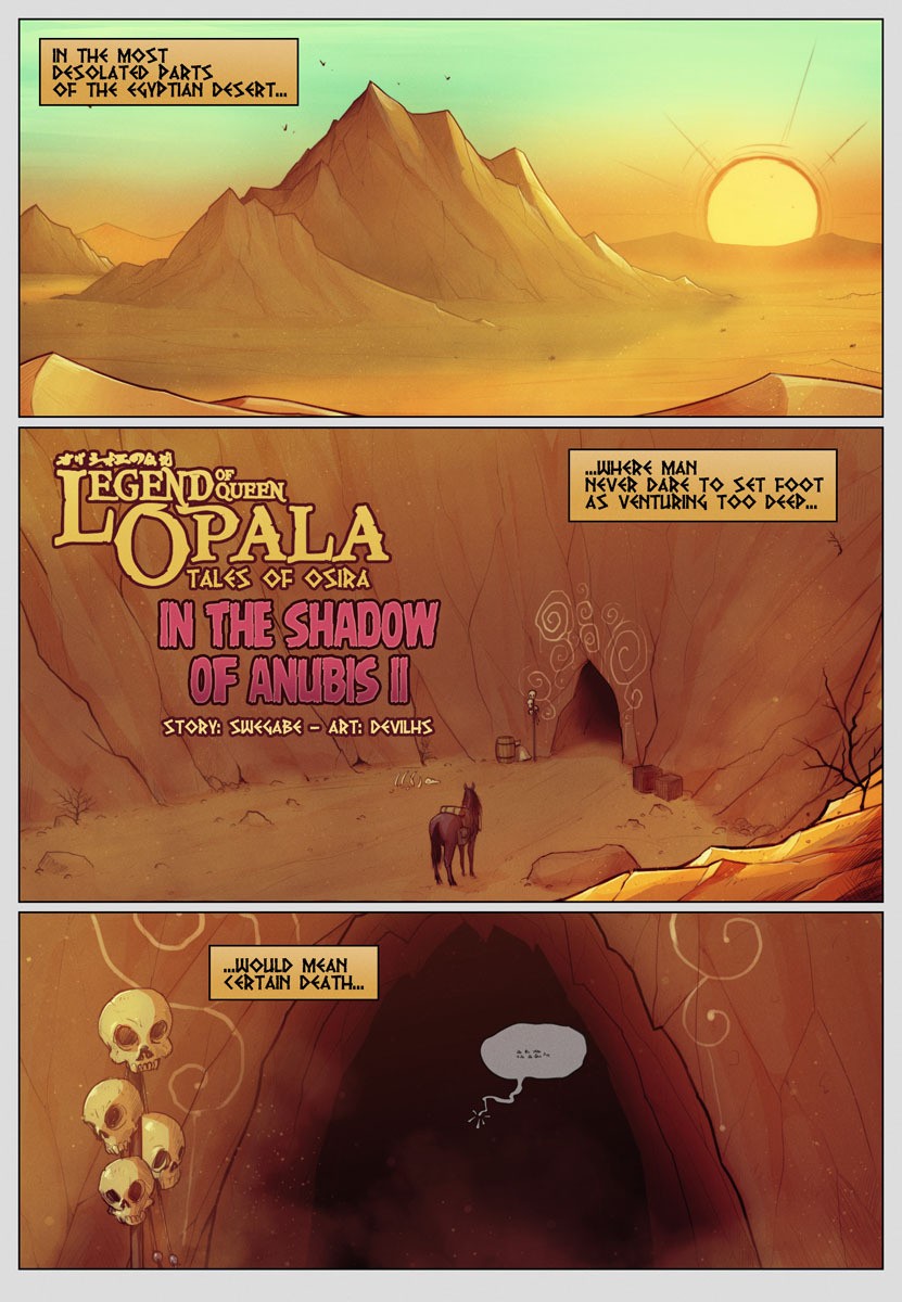 In the Shadow of AnubisII: Tales of Osira porn comic picture 1