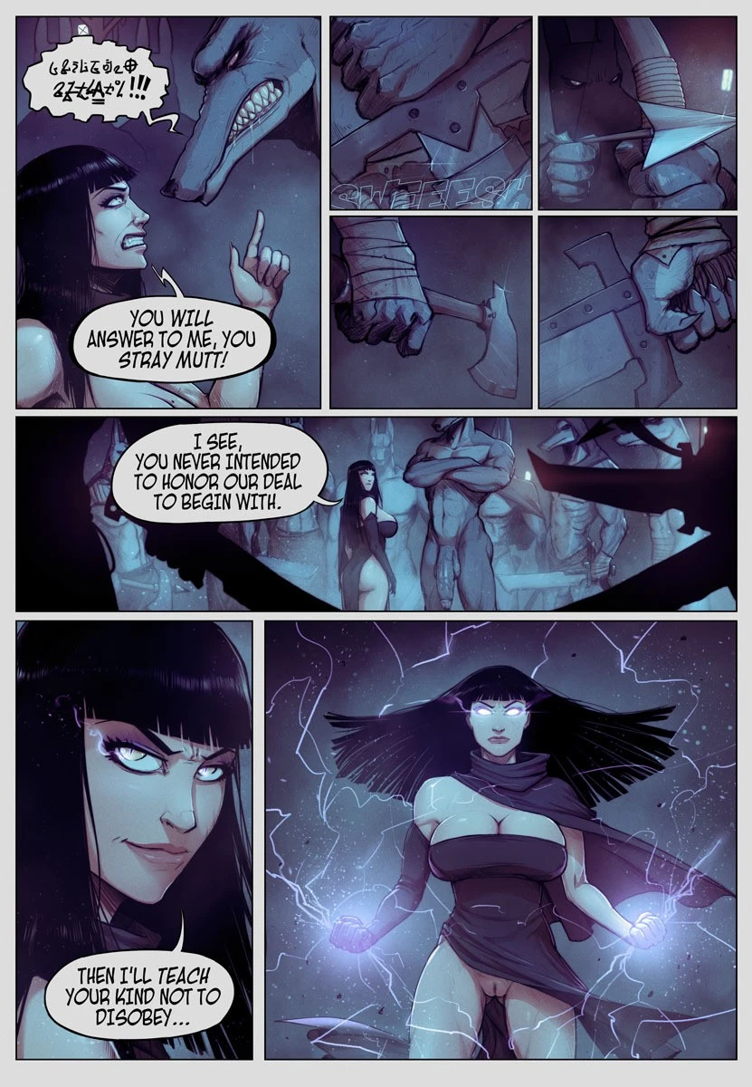 In the Shadow of AnubisII: Tales of Osira porn comic picture 4