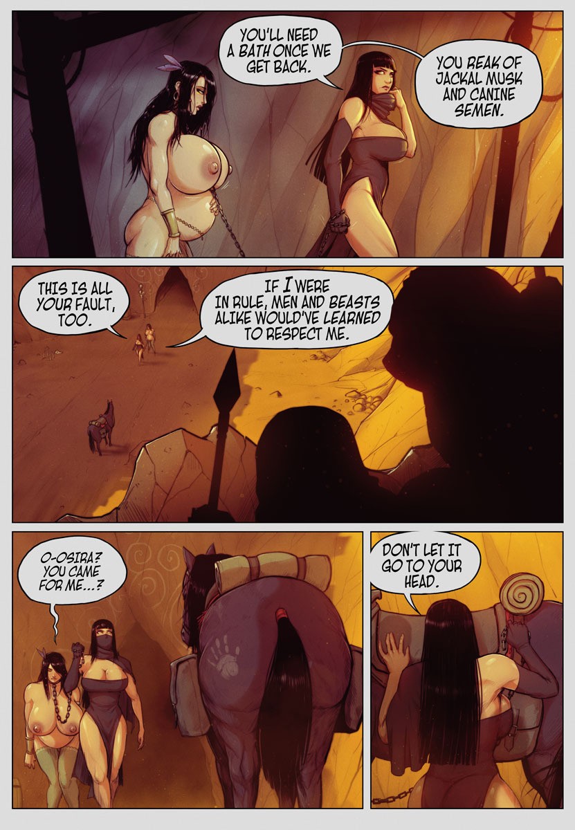 In the Shadow of AnubisII: Tales of Osira porn comic picture 6