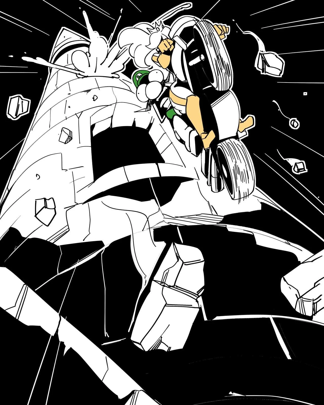 Inktober 2 - Luigi's Mansion hentai manga picture 108