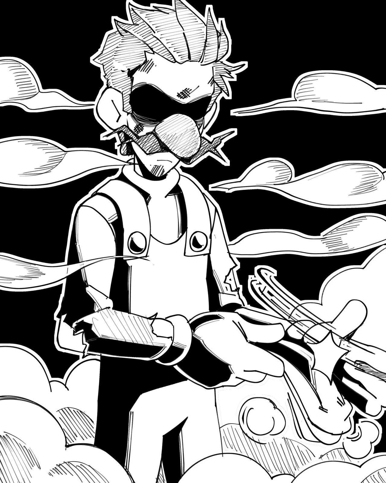 Inktober 2 - Luigi's Mansion hentai manga picture 118