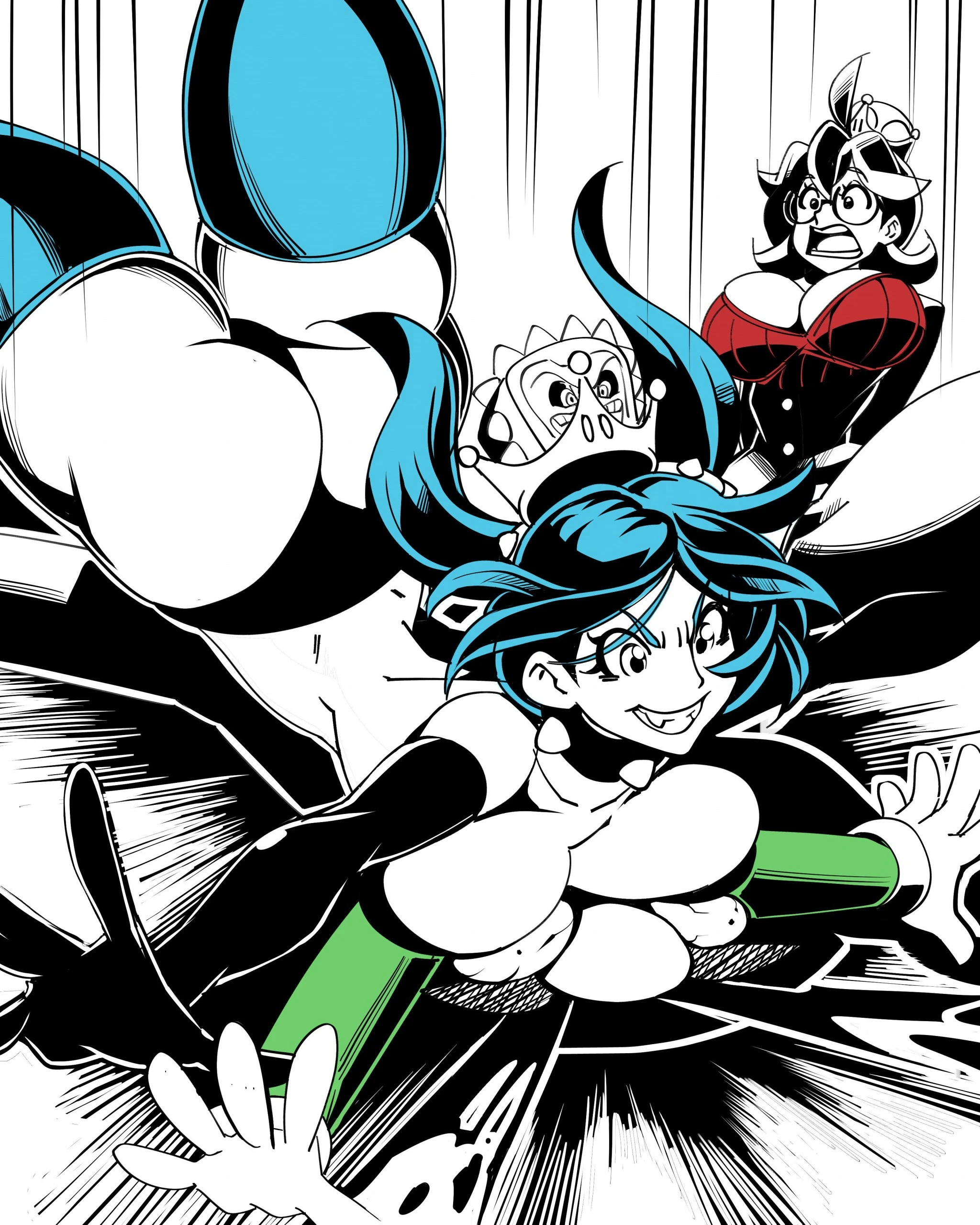 Inktober 2 - Luigi's Mansion hentai manga picture 44