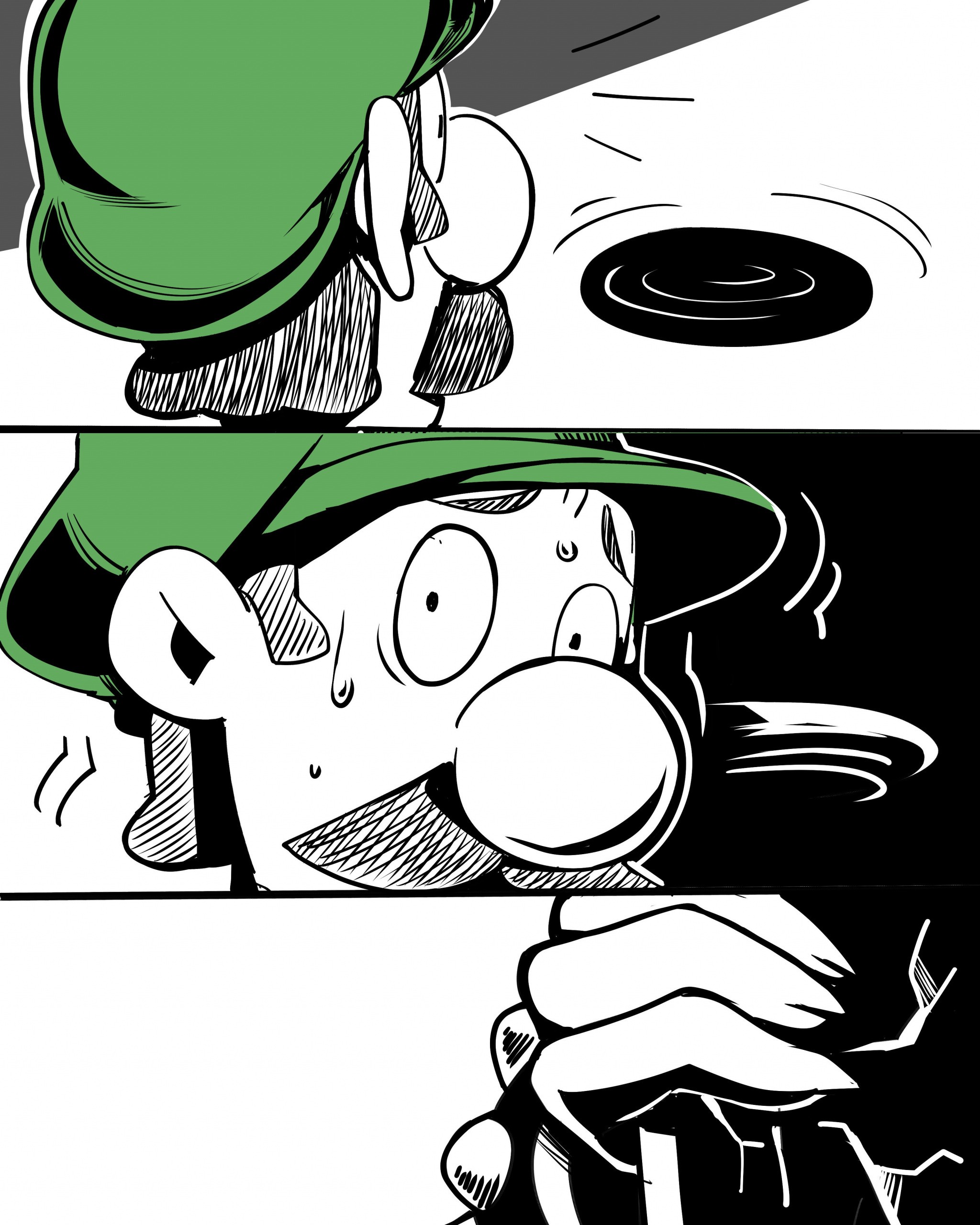 Inktober 2 - Luigi's Mansion hentai manga picture 46