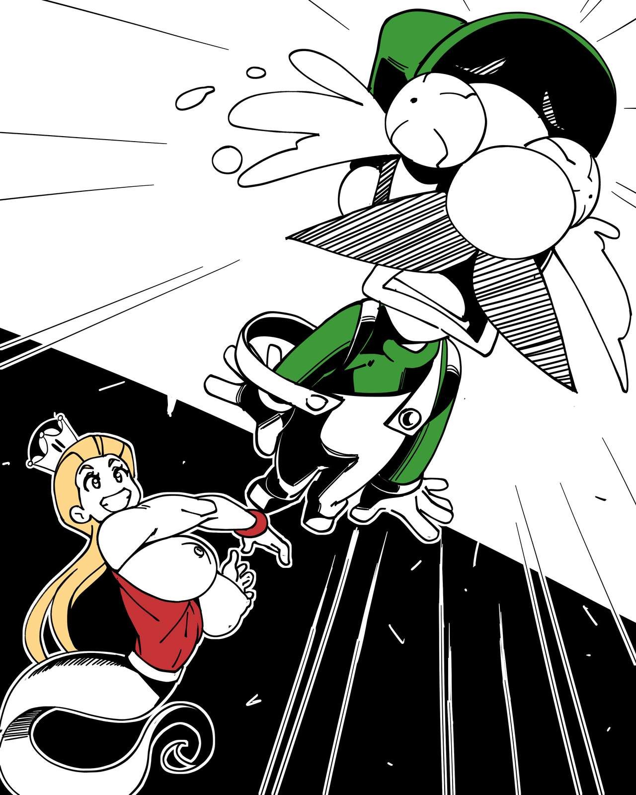 Inktober 2 - Luigi's Mansion hentai manga picture 74