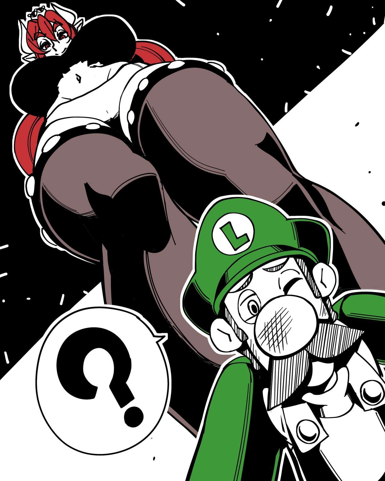 Inktober 2 - Luigi's Mansion hentai manga picture 78