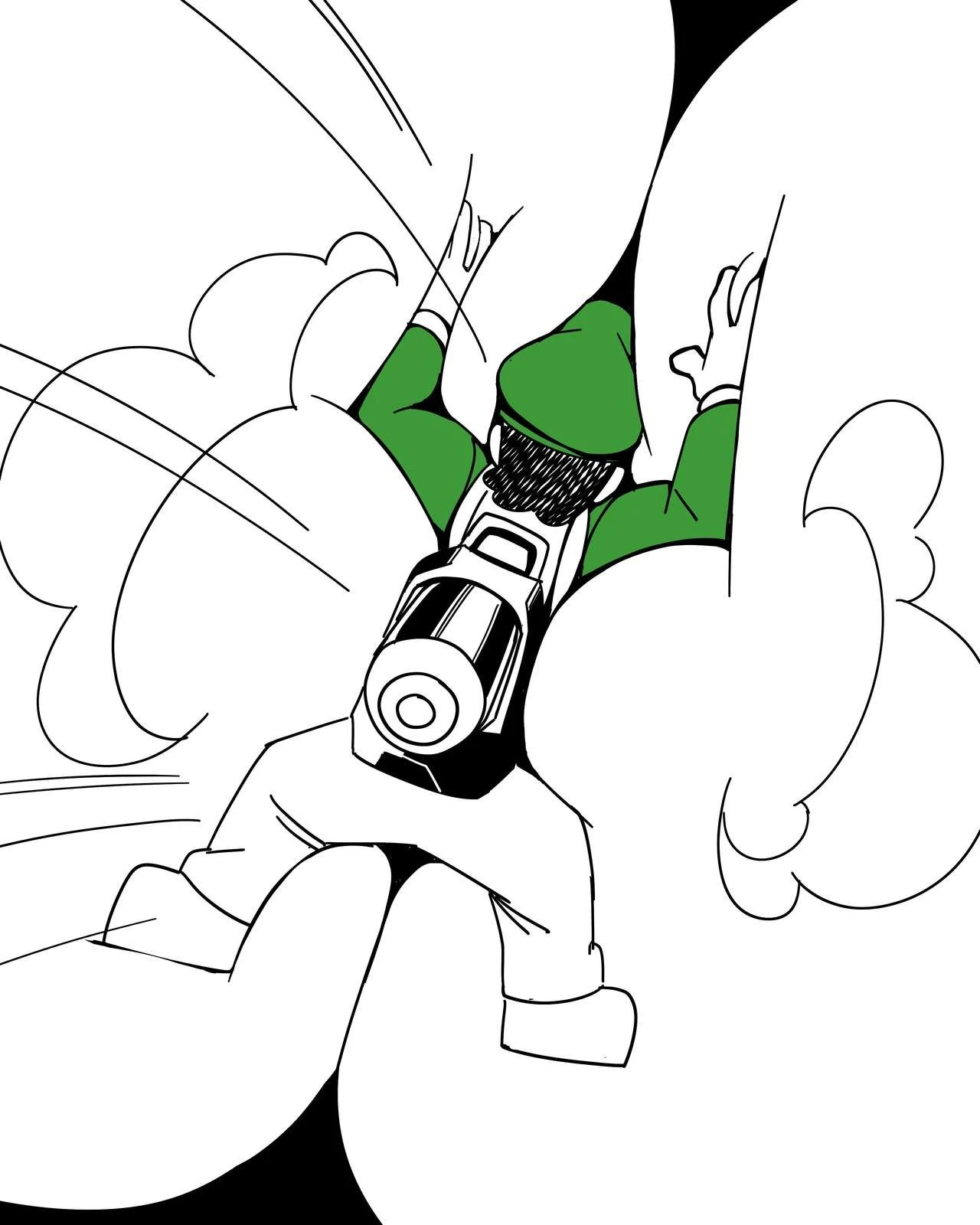 Inktober 2 - Luigi's Mansion hentai manga picture 85